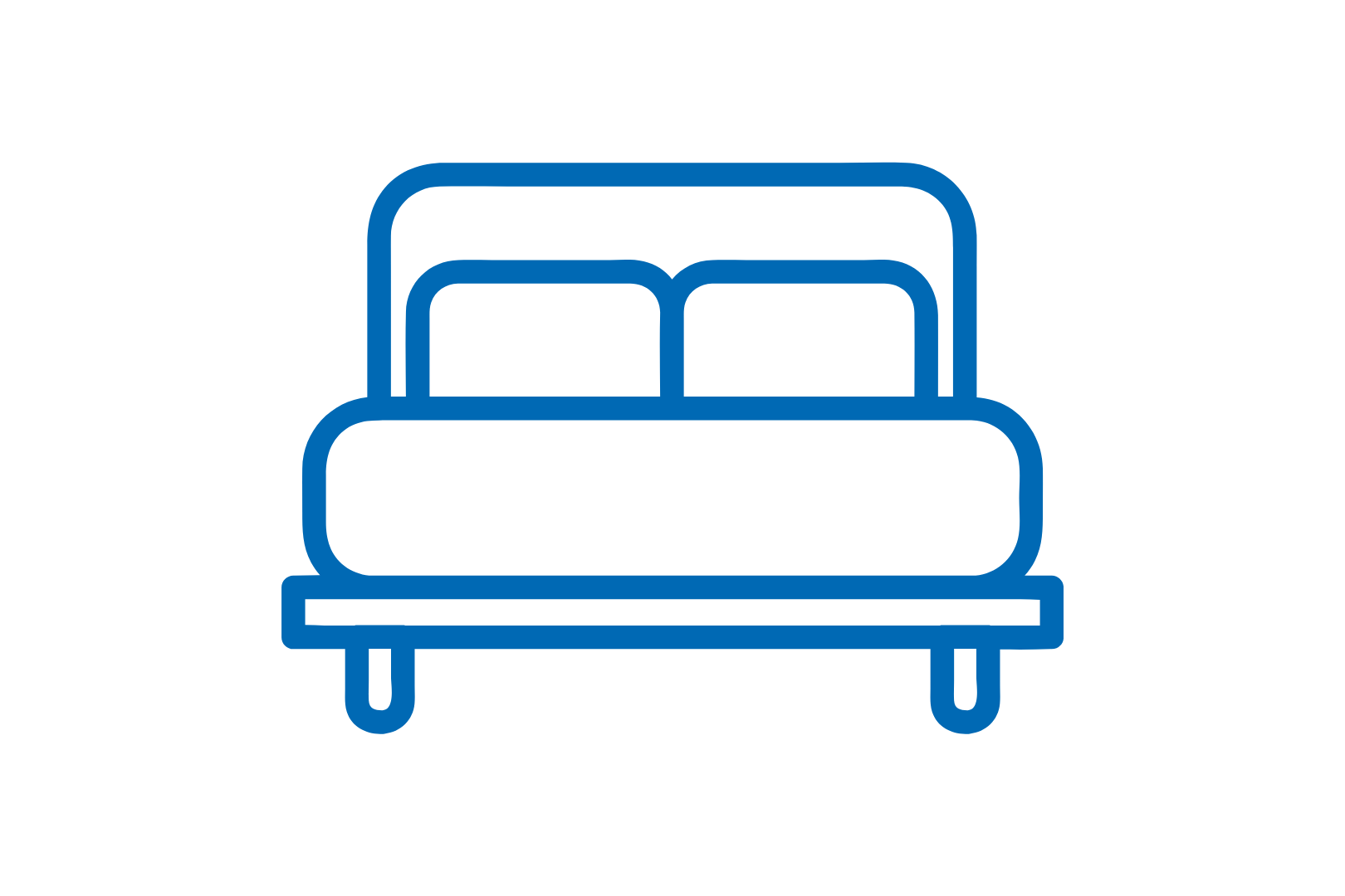 Sofa Icon als Darstellung für den Bereich Polstermöbel